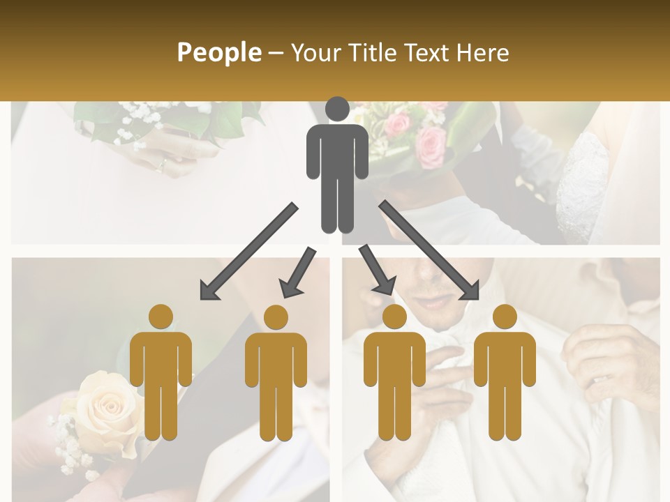 A Collage Of Photos Of A Man And Woman PowerPoint Template