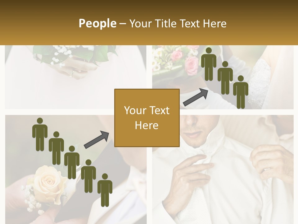 A Collage Of Photos Of A Man And Woman PowerPoint Template