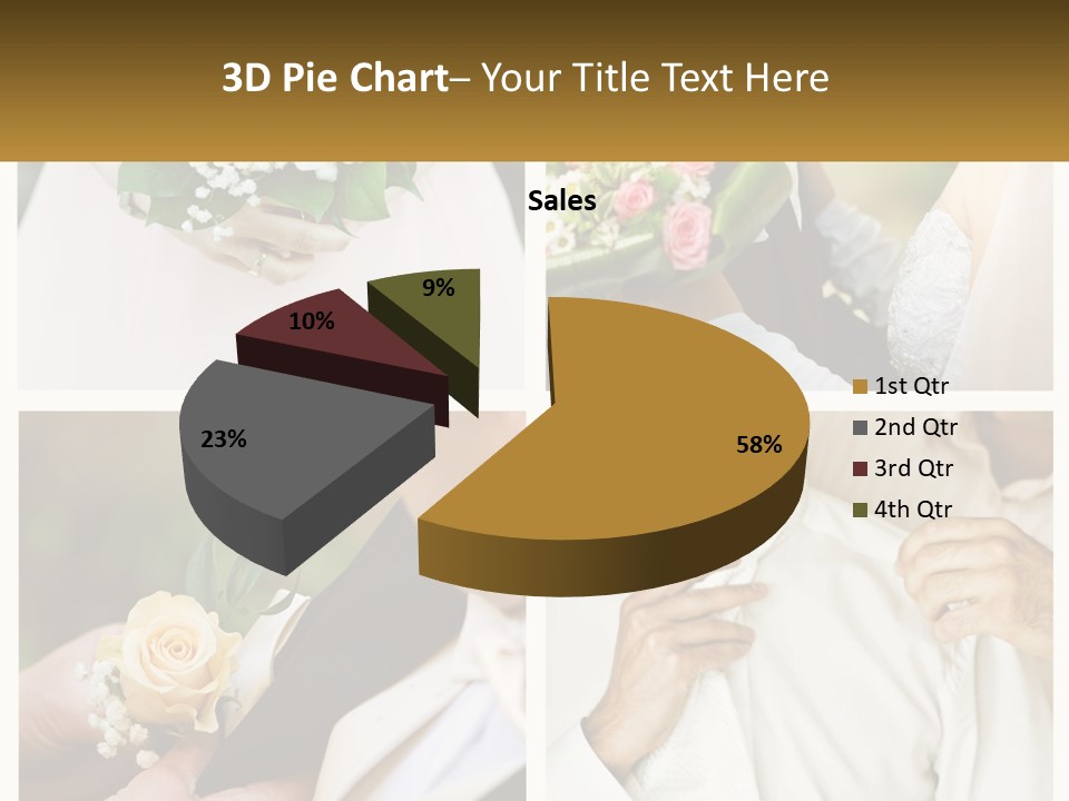A Collage Of Photos Of A Man And Woman PowerPoint Template