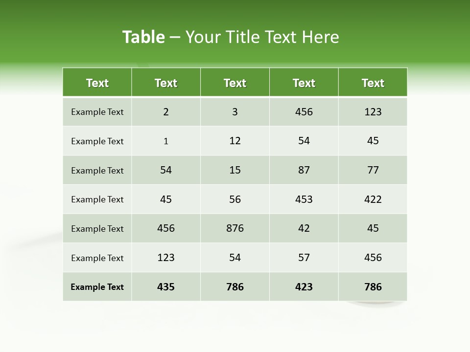 A Stack Of Gold Coins With A Green Arrow Going Up PowerPoint Template
