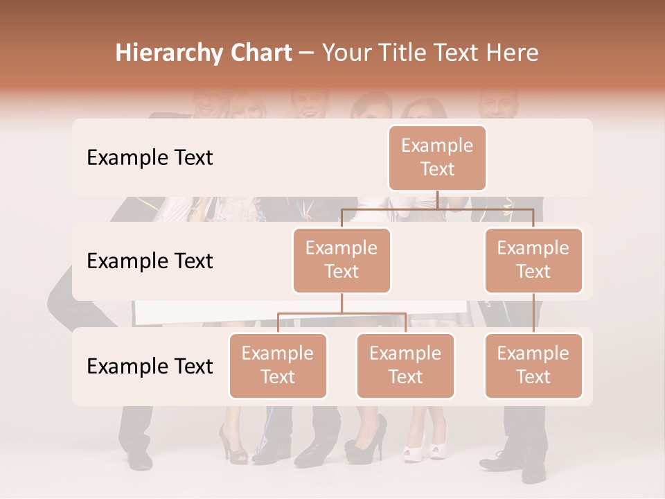 A Group Of People Holding A Large White Sign PowerPoint Template