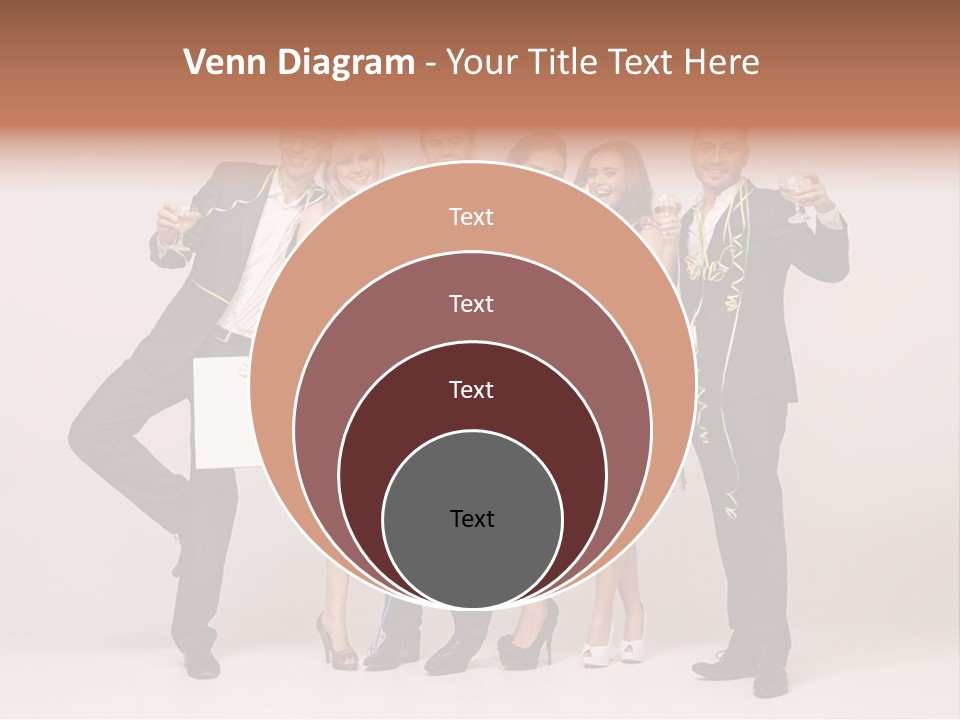 A Group Of People Holding A Large White Sign PowerPoint Template