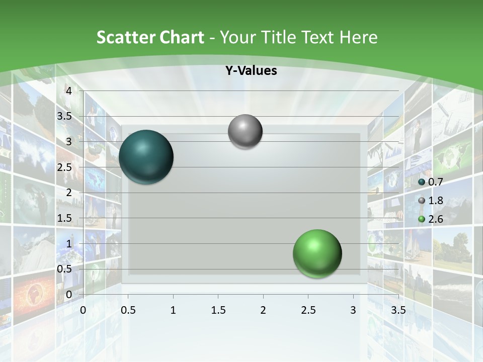 A Room Filled With Lots Of Different Pictures PowerPoint Template