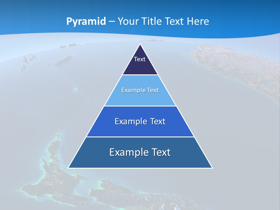 An Aerial View Of A Tropical Island Powerpoint Presentation PowerPoint Template