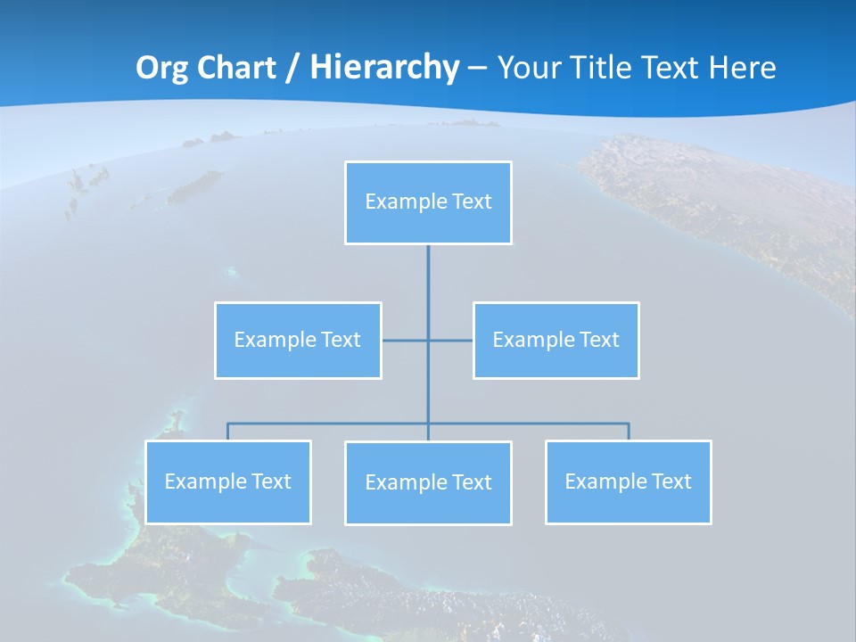 An Aerial View Of A Tropical Island Powerpoint Presentation PowerPoint Template