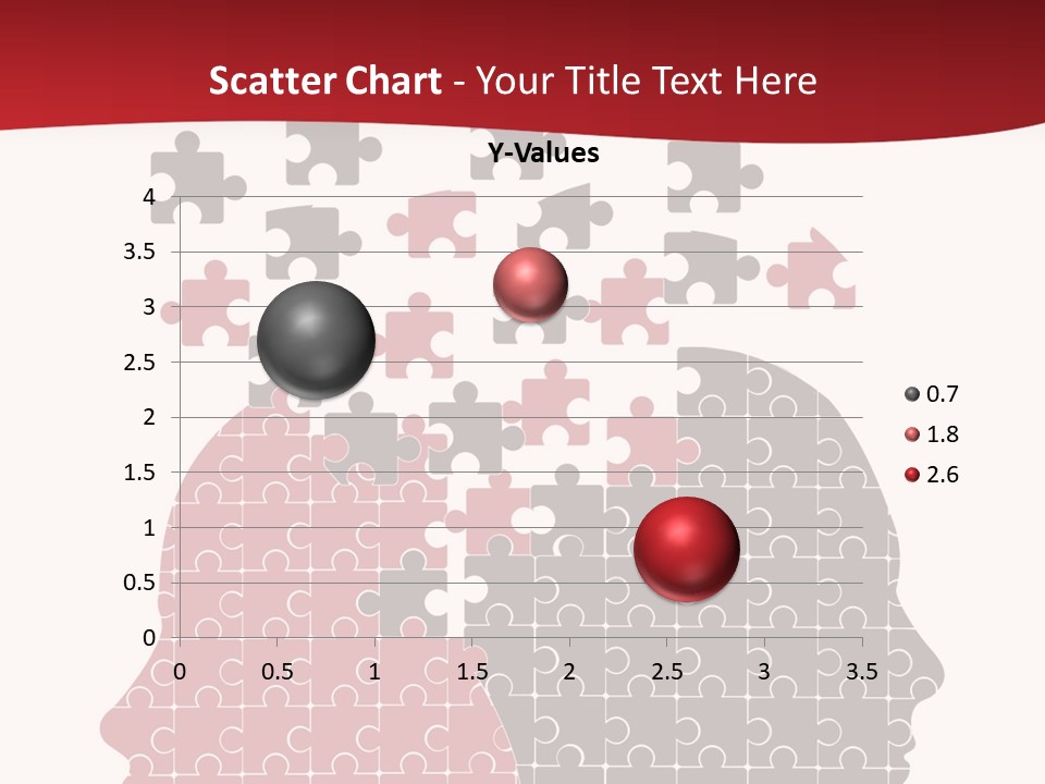 A Person With Puzzle Pieces In Their Head PowerPoint Template