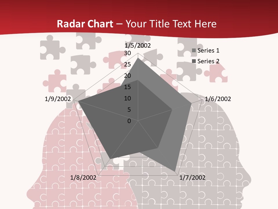 A Person With Puzzle Pieces In Their Head PowerPoint Template