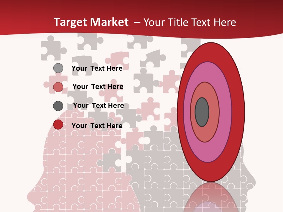 A Person With Puzzle Pieces In Their Head PowerPoint Template