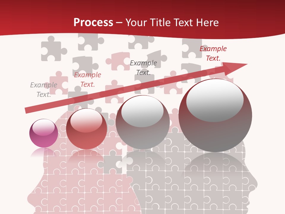 A Person With Puzzle Pieces In Their Head PowerPoint Template