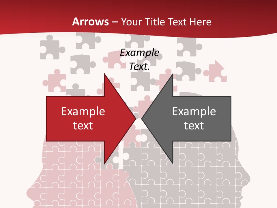 A Person With Puzzle Pieces In Their Head PowerPoint Template