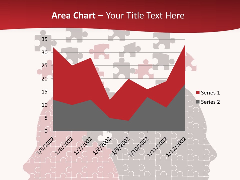 A Person With Puzzle Pieces In Their Head PowerPoint Template