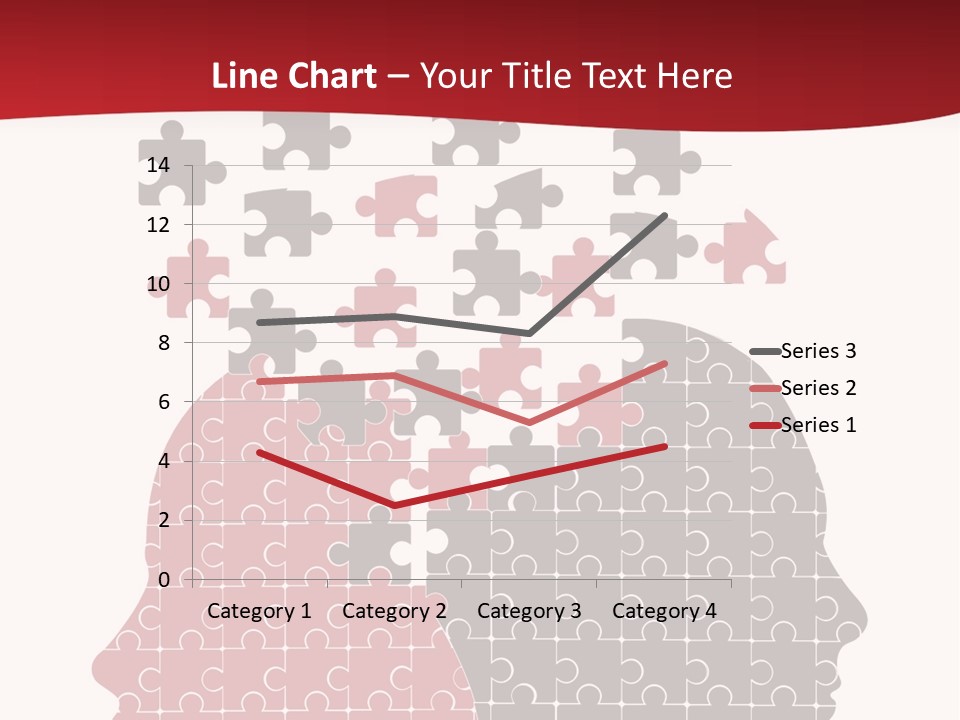 A Person With Puzzle Pieces In Their Head PowerPoint Template