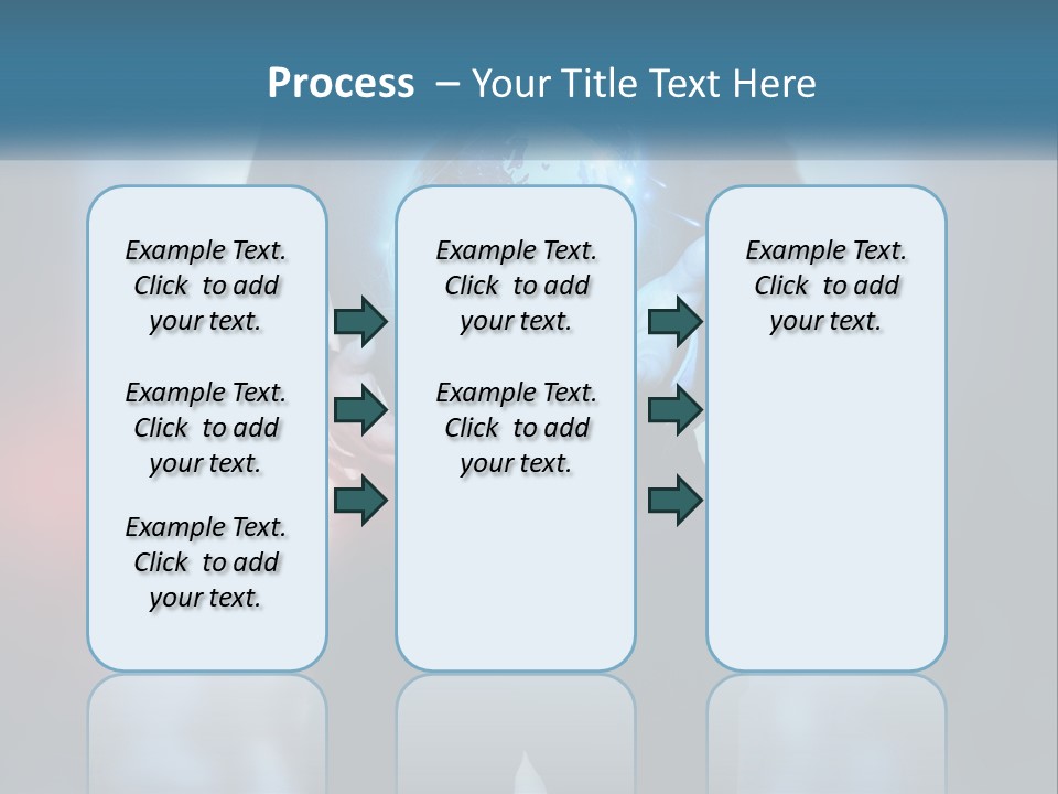 A Man In A Suit Holding A Globe In His Hands PowerPoint Template