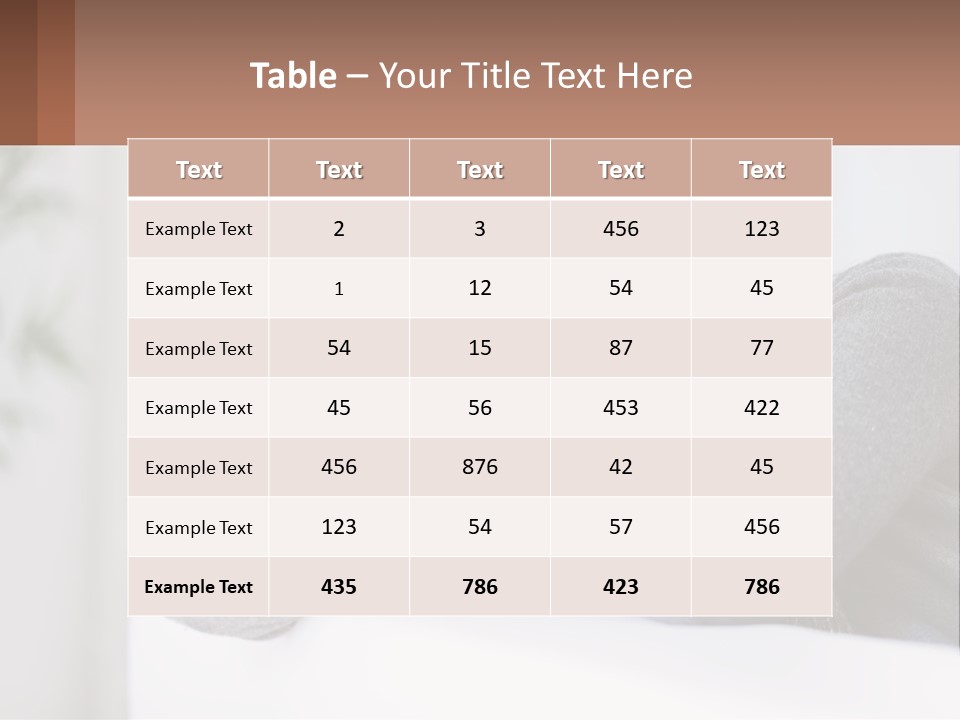 A Woman Sitting On A Bed With Her Hand On Her Chin PowerPoint Template