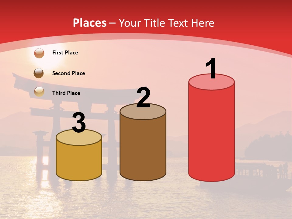 A Boat Floating On Top Of A Body Of Water PowerPoint Template