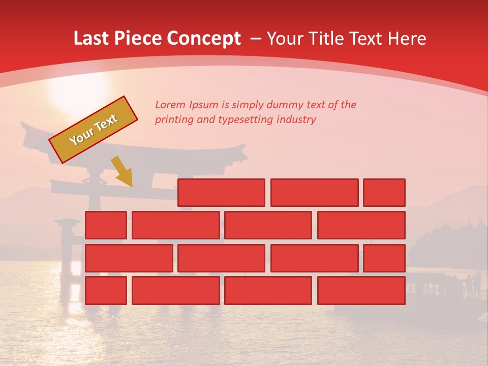 A Boat Floating On Top Of A Body Of Water PowerPoint Template