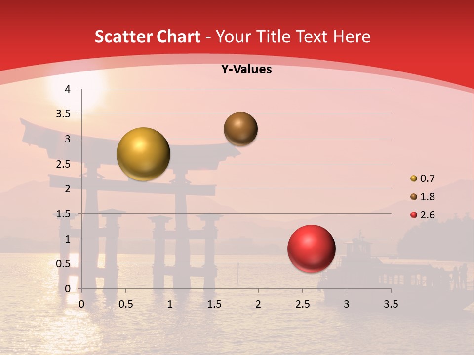 A Boat Floating On Top Of A Body Of Water PowerPoint Template