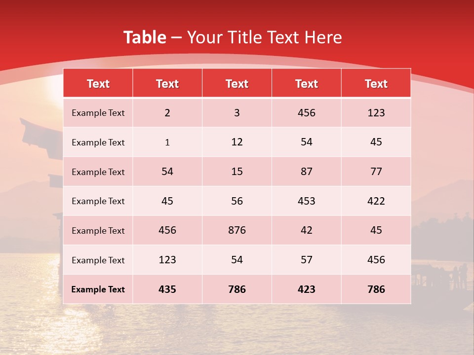 A Boat Floating On Top Of A Body Of Water PowerPoint Template