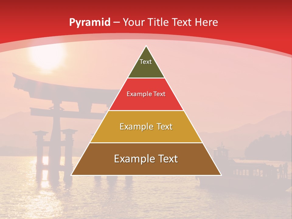 A Boat Floating On Top Of A Body Of Water PowerPoint Template