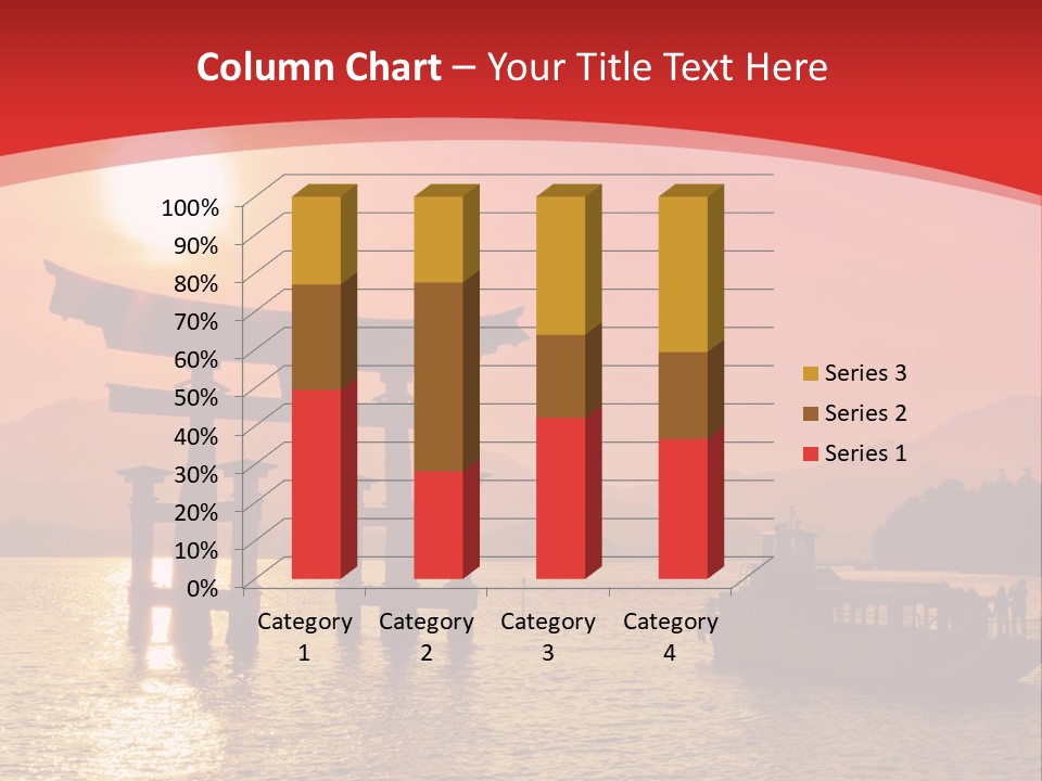 A Boat Floating On Top Of A Body Of Water PowerPoint Template