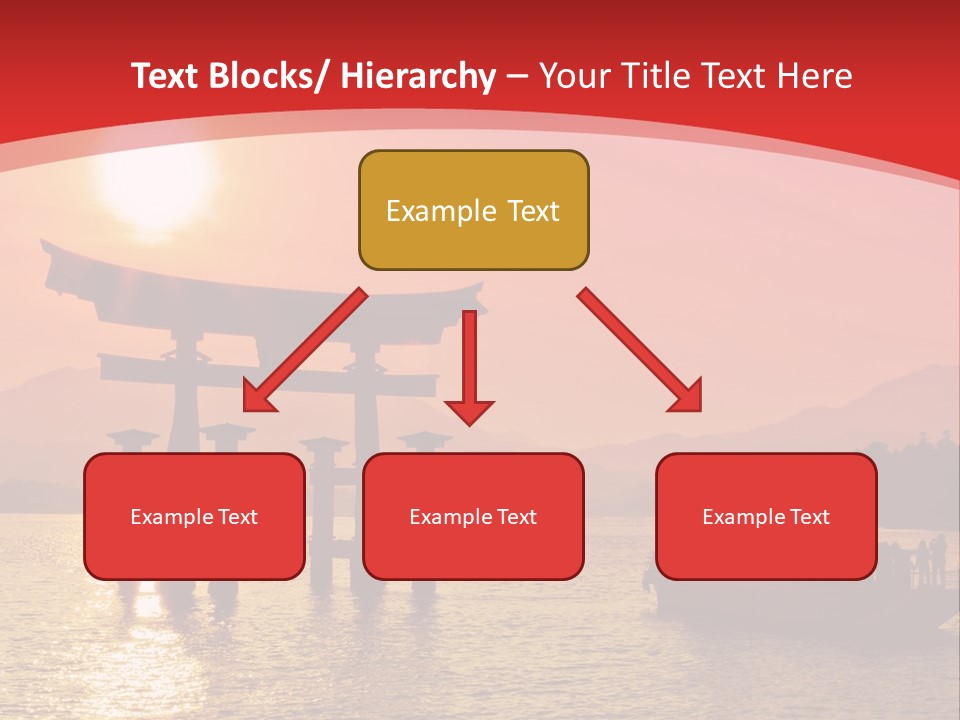 A Boat Floating On Top Of A Body Of Water PowerPoint Template