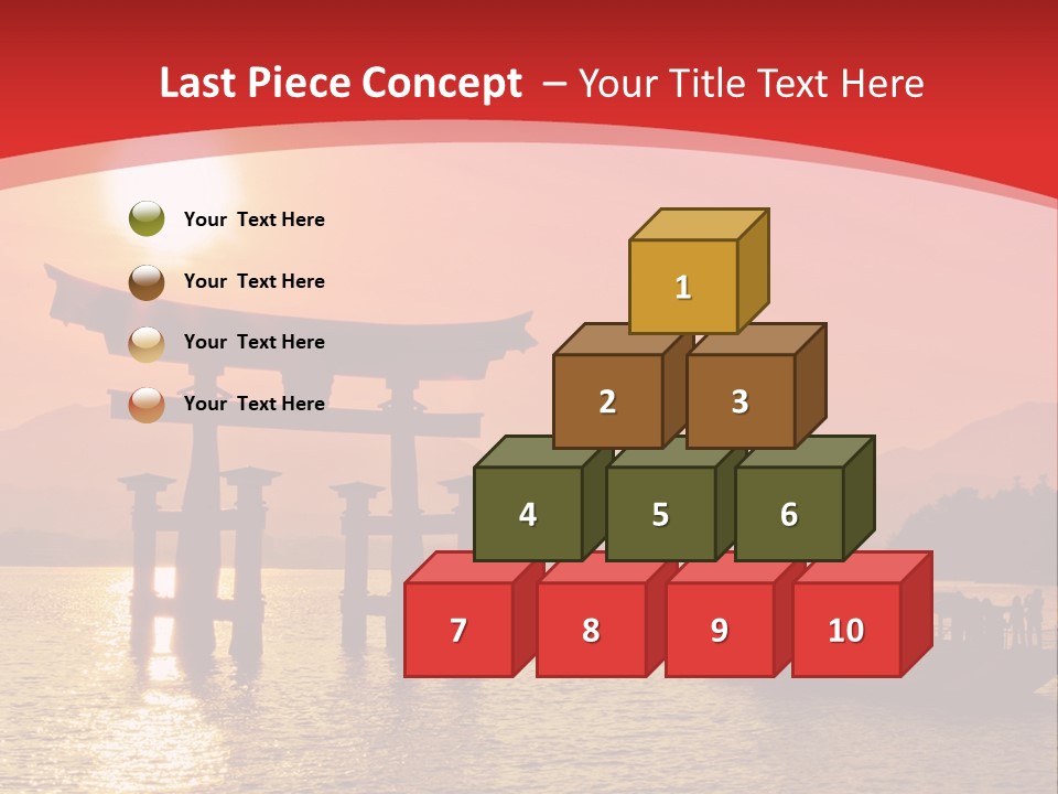 A Boat Floating On Top Of A Body Of Water PowerPoint Template