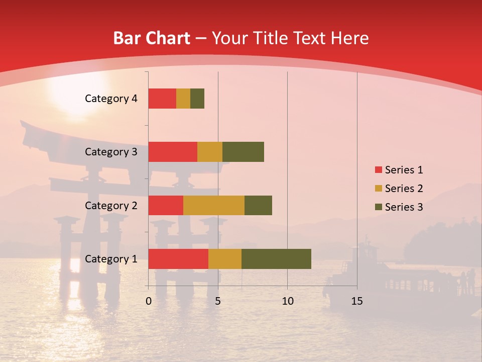 A Boat Floating On Top Of A Body Of Water PowerPoint Template