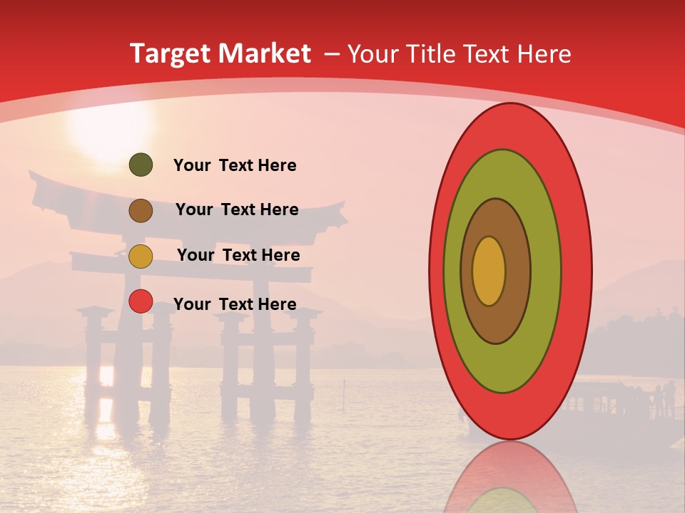 A Boat Floating On Top Of A Body Of Water PowerPoint Template