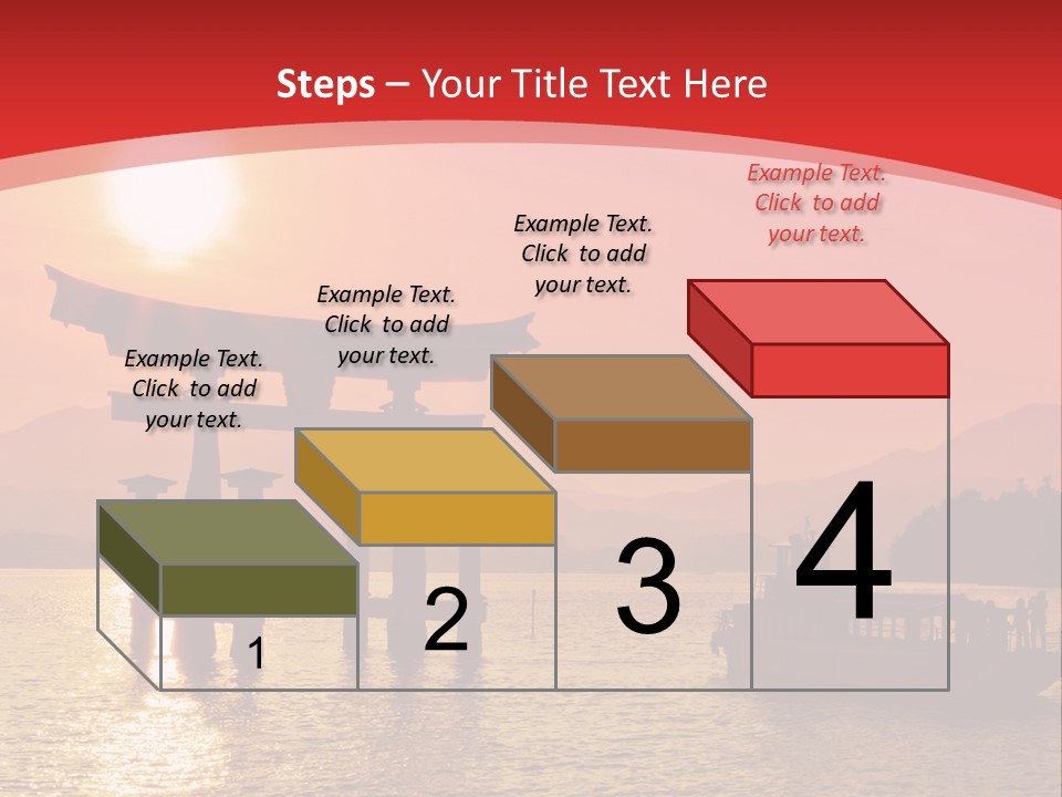 A Boat Floating On Top Of A Body Of Water PowerPoint Template