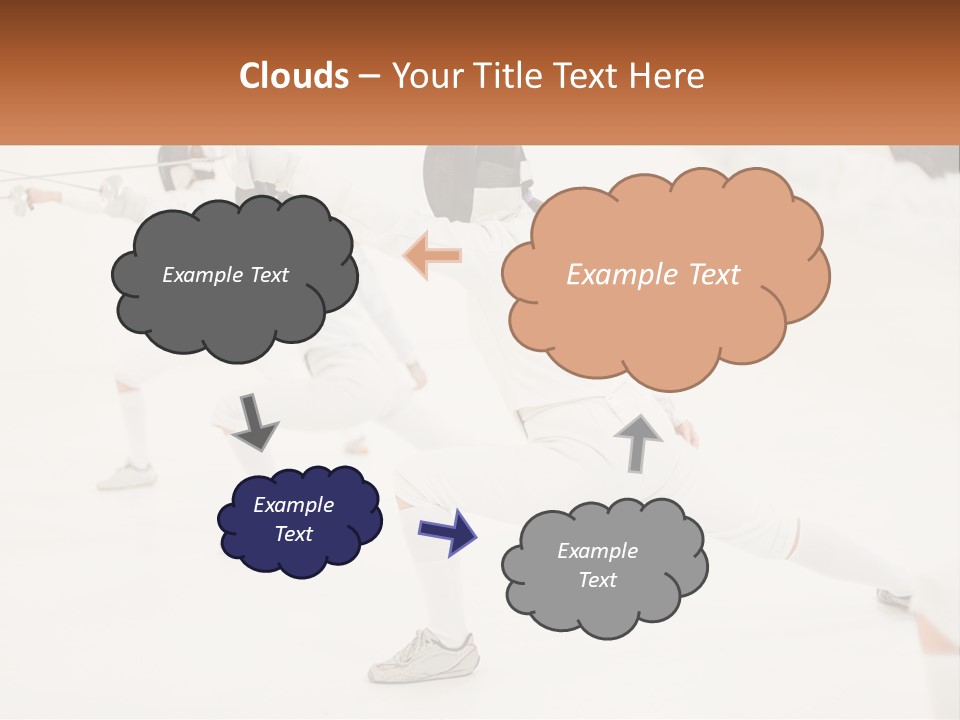 A Group Of People In White Outfits Are Performing A Dance PowerPoint Template