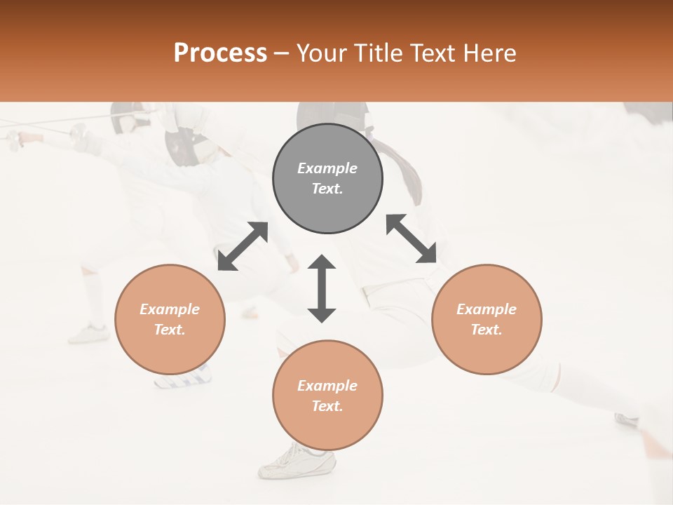 A Group Of People In White Outfits Are Performing A Dance PowerPoint Template