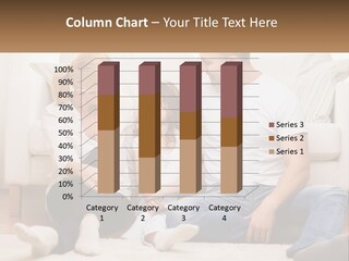 A Family Is Sitting On The Floor Together PowerPoint Template