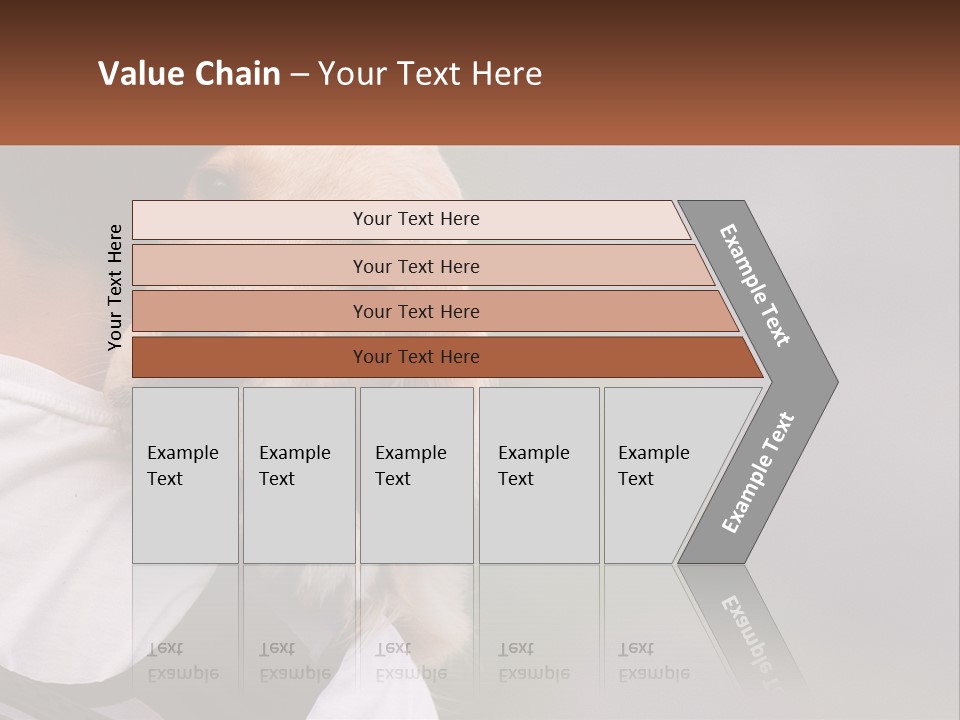 A Man Holding A Dog In His Arms PowerPoint Template