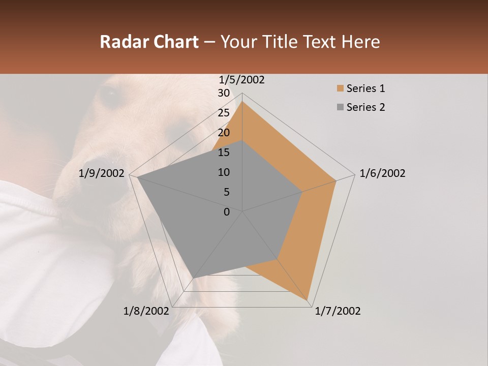 A Man Holding A Dog In His Arms PowerPoint Template