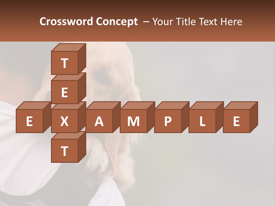 A Man Holding A Dog In His Arms PowerPoint Template