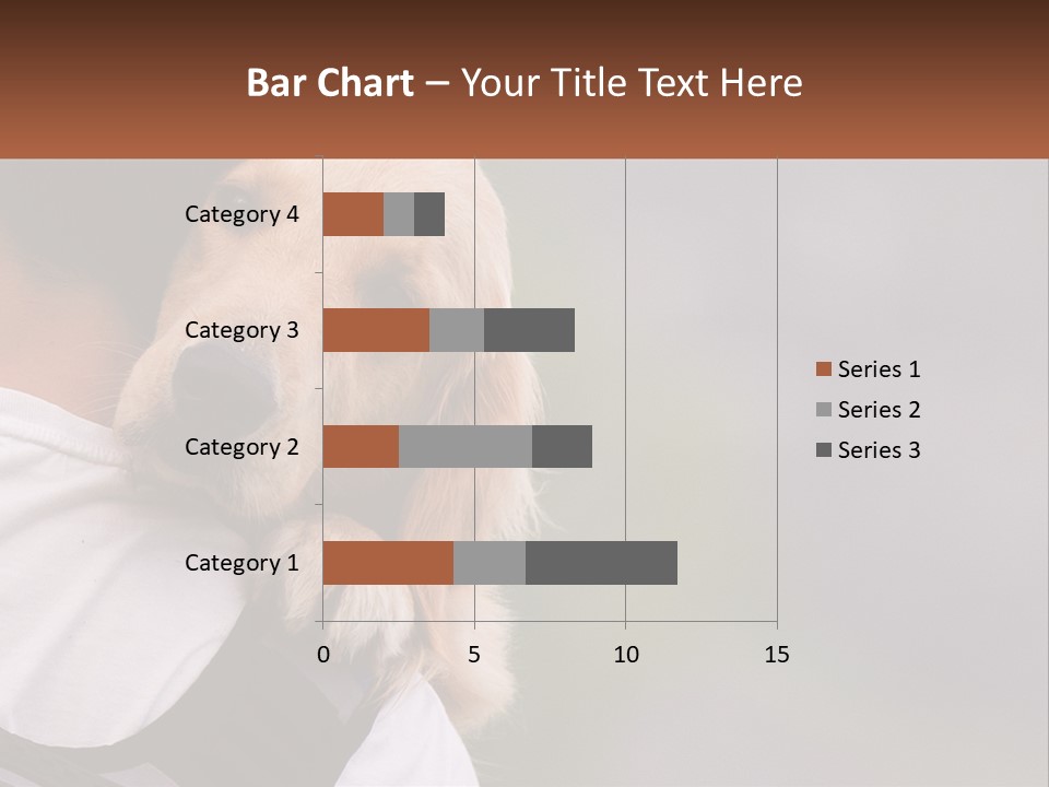 A Man Holding A Dog In His Arms PowerPoint Template