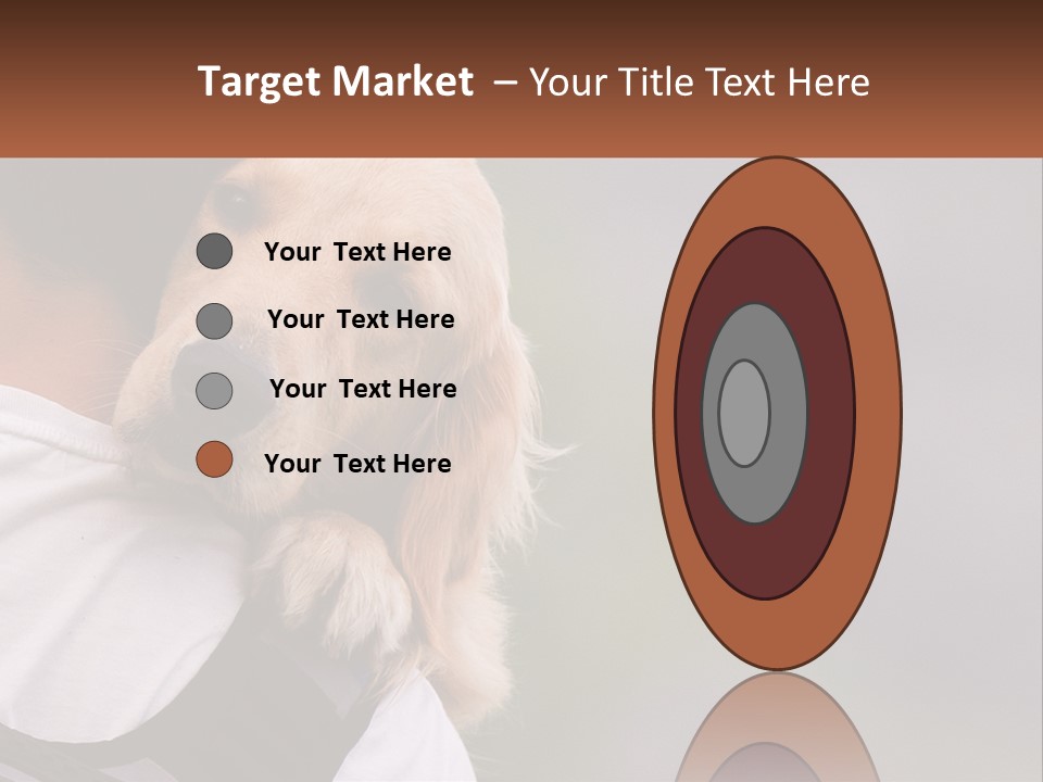 A Man Holding A Dog In His Arms PowerPoint Template