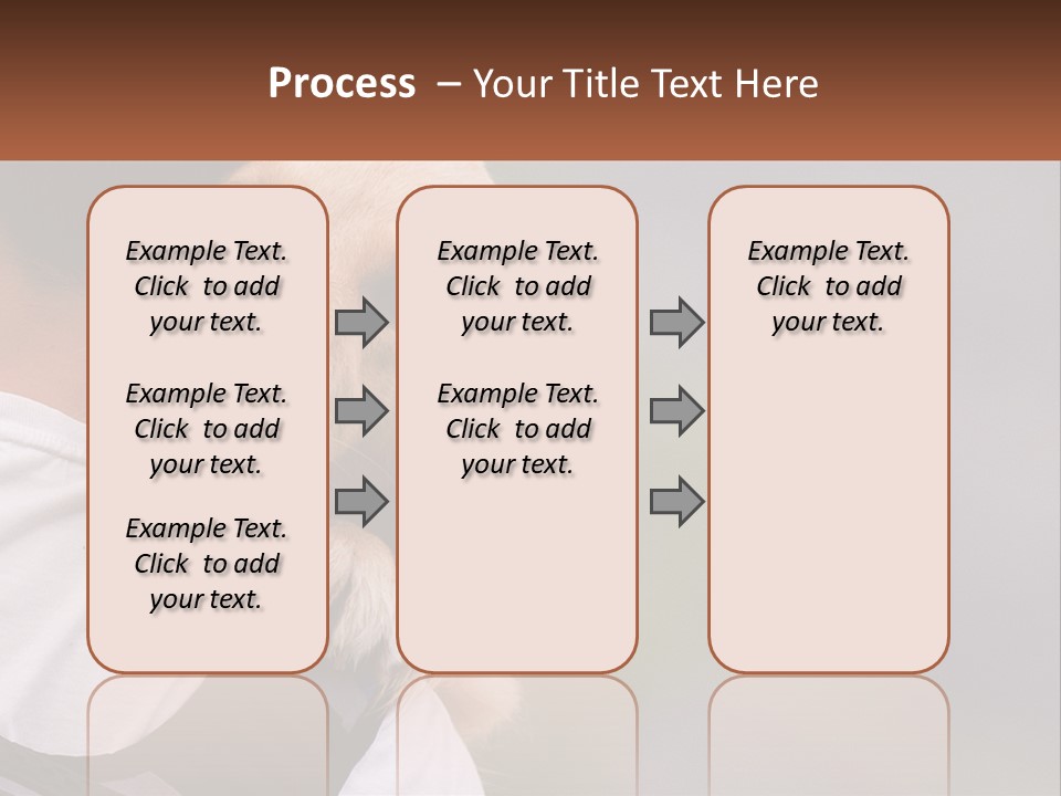 A Man Holding A Dog In His Arms PowerPoint Template