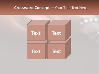 A Woman's Nails With A Design On It PowerPoint Template