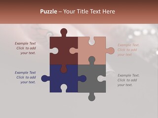 A Woman's Nails With A Design On It PowerPoint Template