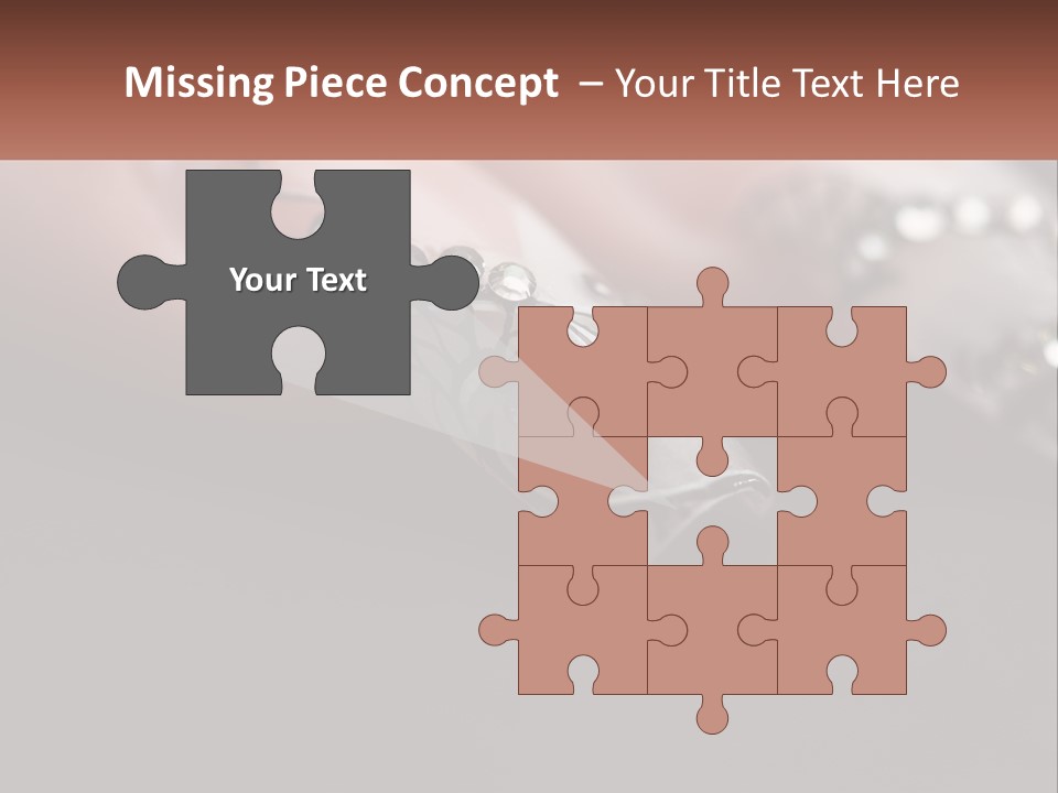 A Woman's Nails With A Design On It PowerPoint Template