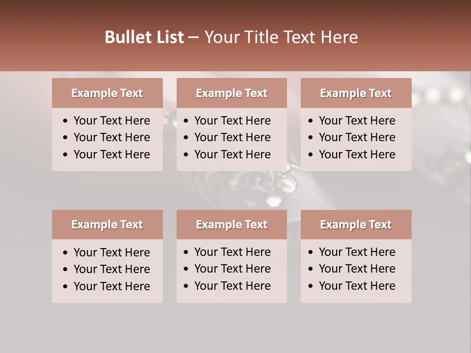 A Woman's Nails With A Design On It PowerPoint Template