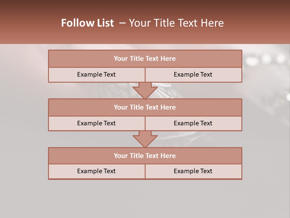 A Woman's Nails With A Design On It PowerPoint Template