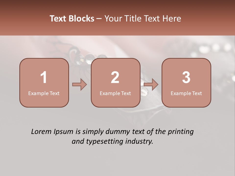 A Woman's Nails With A Design On It PowerPoint Template