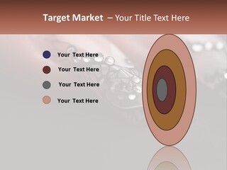 A Woman's Nails With A Design On It PowerPoint Template