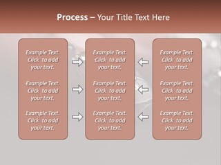 A Woman's Nails With A Design On It PowerPoint Template