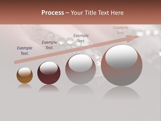 A Woman's Nails With A Design On It PowerPoint Template