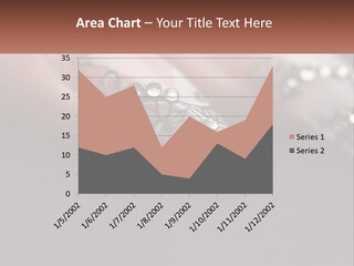 A Woman's Nails With A Design On It PowerPoint Template