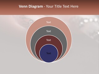 A Woman's Nails With A Design On It PowerPoint Template