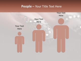 A Woman's Nails With A Design On It PowerPoint Template